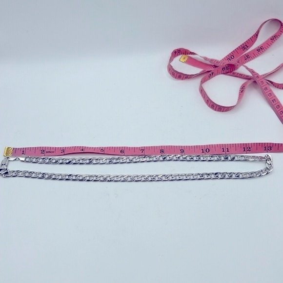 Swag Collection 18K Silver Cuban Link Necklace New in Box! - Picture 5 of 8